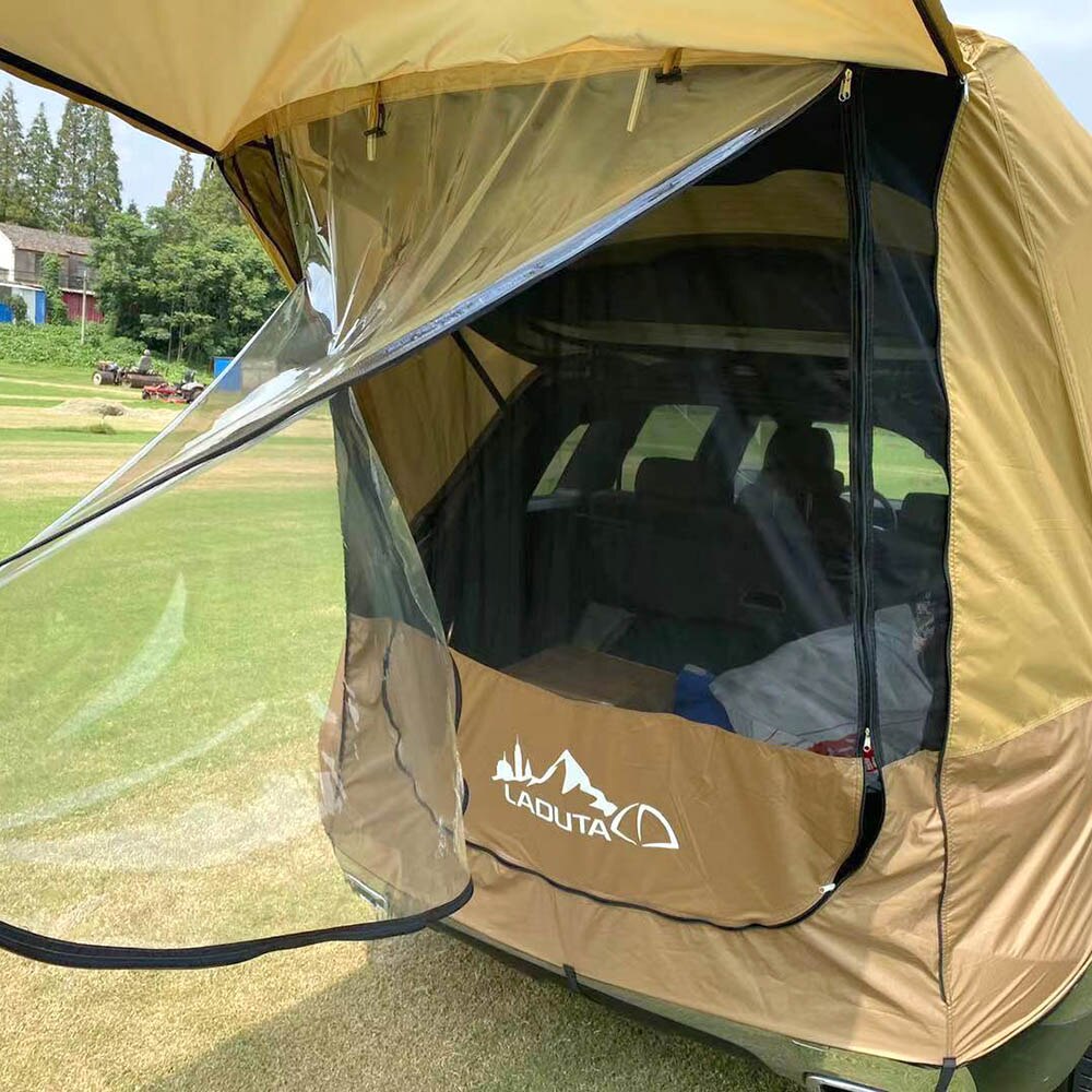 Cheap Goat Tents Toldo para coche al aire libre, refugio solar, toldo plegable para acampar, carpa ultraligera para coche, acampar, viajar, actividades familiares al aire libre Tents 
